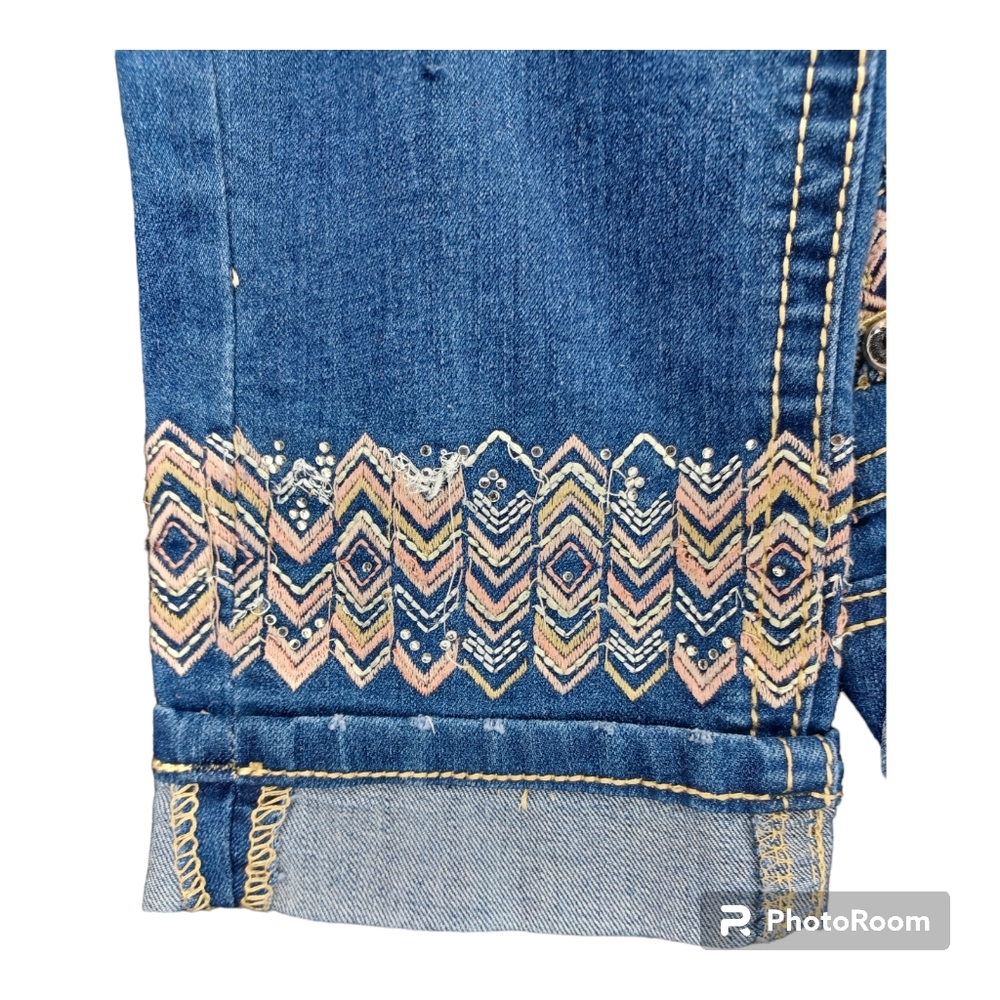Women's Juniors Wallfower Jeans Sz. 5 - Picture 3 of 3